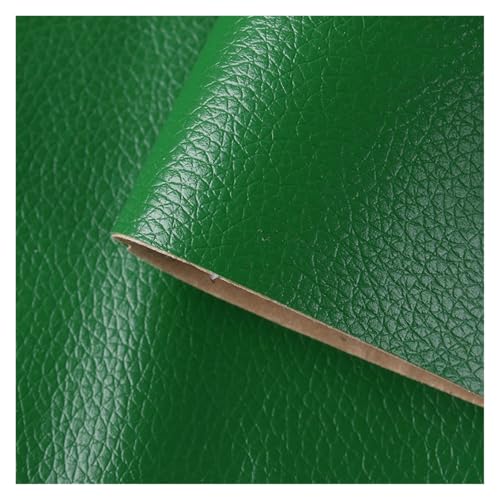 Kunstleder Selbstklebend Selbstklebendes Leder-Reparaturpflaster, Leder-Reparaturband Für Möbel, Vinyl-Reparaturset, Ledercouch-Flicken, Für Sofas Und Autositze(Green,15.7x54in) von KPHYMOD