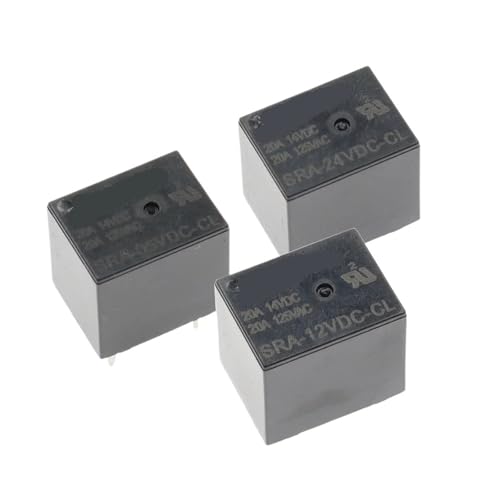 60PCS SRA-05VDC-AL SRA-12VDC-AL SRA-24VDC-AL -CL 20A 4Pin 5Pin 5V 12V 24V Automobil Relais(SRA-12VDC-AL 4Pin) von KPLYCRT