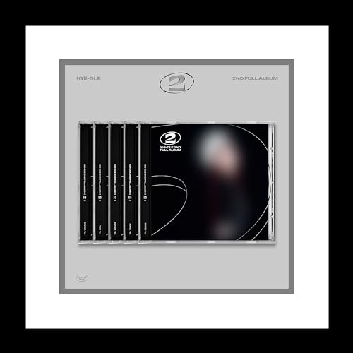 (G) I-DLE 2 Two 2nd Album Jewel Random Version CD+1ea Booklet+1p Lyric Paper+1p PhotoCard+Tracking Sealed GI-DLE GIDLE von KPOP