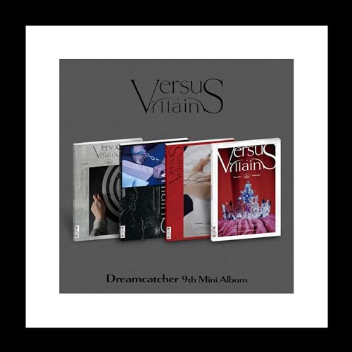 Dreamcatcher Villains 9th Mini Album Standard 4 Version SET CD+44p PhotoBook+2p PostCard+2p PhotoCard+Tracking Sealed DC DREAM CATCHER von KPOP