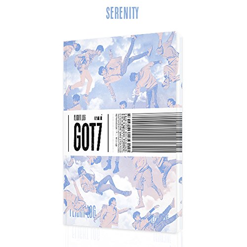 GOT7 KPOP FLIGHT LOG Album : DEPARTURE [Serenity Version] Mini 5th CD + Photobook + Photocard + Photo Ticket + Departure Card + Gift von KPOP