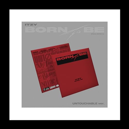 ITZY Born to BE 2nd Album Special Edition Untouchable Version CD+1p Mini Poster on Pack+1p PhotoCard+10p Square Photo+1p Lyric Paper+Tracking Sealed von KPOP