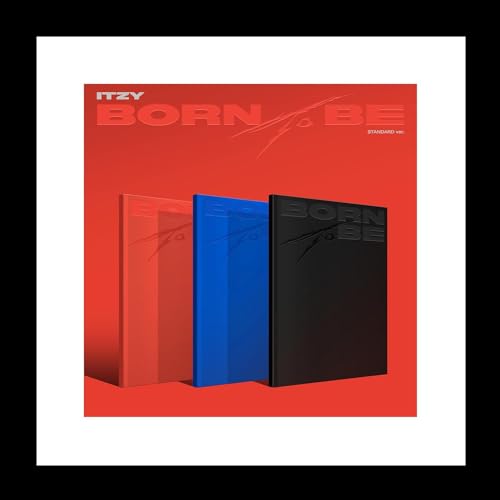 ITZY Born to BE 2nd Album Standard 3 Version SET CD+60p PhotoBook+24p Lyric Book+1p Eyes PhotoCard+2p PhotoCard+1p Mini Folding Poster on Pack+Tracking Sealed von KPOP