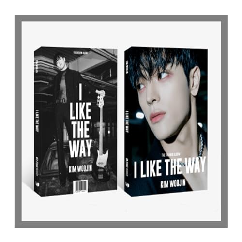 Kim Woojin I Like The Way 3rd Mini Album 2 Version SET CD+1p Folded Poster on Pack+24p Booklet+2p PhotoCard+1ea PhotoCard Stand+1p 4Cut Photo+1p PostCard+Tracking Sealed von KPOP