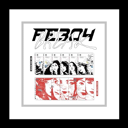 NMIXX Fe3O4 : Break 2nd Mini Album Standard 2 Version SET CD+120p PhotoBook+1p PostCard+2p PhotoCard+Tracking Sealed Fe304 von KPOP