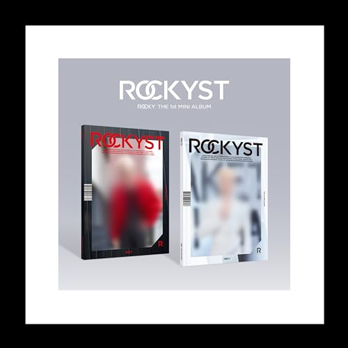 Rocky ROCKYST 1st Mini Album Standard 2 Version SET CD+60p PhotoBook+2p PhotoCard+Tracking Sealed von KPOP