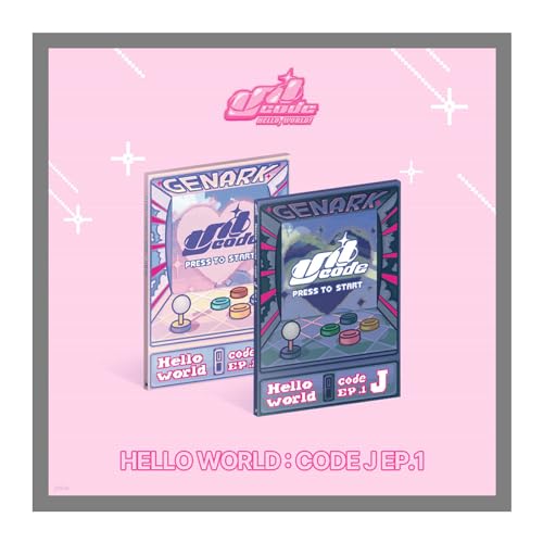 UNICODE HELLO WORLD : CODE J EP.1 1st Mini Album 2 Version SET CD+100p Book Clip+1p PhotoCard+1p ID Card+Tracking Sealed von KPOP