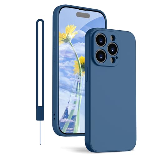 KPPIT Silikon Hülle für iPhone 14 Pro Hülle mit Lanyard, Handyhülle für iPhone 14 Pro Ultra Dünn mit Microfiber,Kratzfeste Rundumschutz Schutzhülle für iPhone 14 Pro Case 6.1'' Königsblau KPPIT Silikon Hülle für iPhone 14 Pro Hülle mit Lanyard, Handyhülle für iPhone 14 Pro Ultra Dünn mit Microfiber,Kratzfeste Rundumschutz Schutzhülle für iPhone 14 Pro Case 6.1'' Königsblau von KPPIT