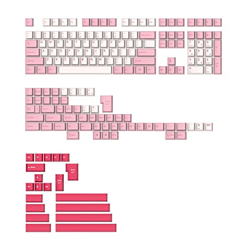 KPREPUBLIC Ghost Judges GJ Sakura Matsuri Festival Cherry PBT Doubleshot Tastenkappe für MX Tastatur 60 65 87 104 xd64 xd68 bm60 bm65 pink von KPREPUBLIC