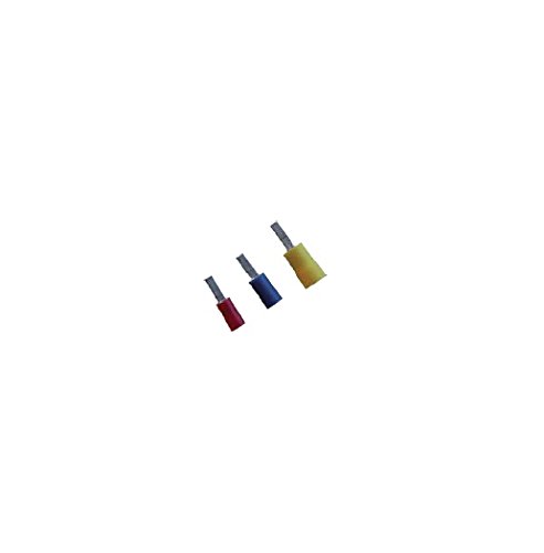 KPS 702200023 Terminals preaislados, TERMINAL Spaten, 4 mm² – 6 mm² Querschnitt der Treiber, 100 Paket, gelb von KPS