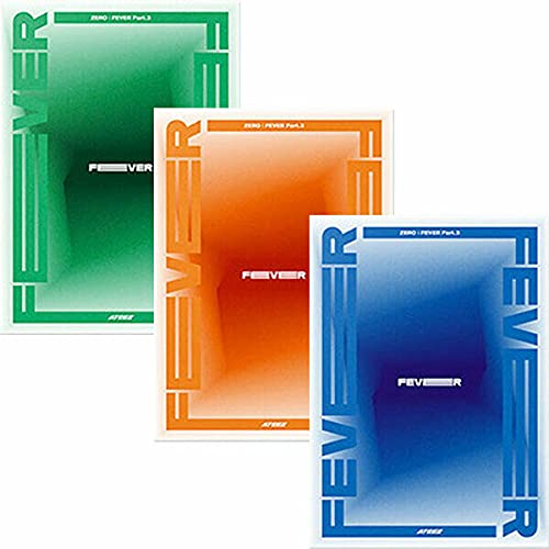 ATEEZ ZERO : FEVER PART.3 Album [ A + DIARY + Z ] 3 Ver SET. 3ea CD+3ea Photo Book(each 96p)+3ea Sticker+3ea Post Card Set(1set 8ea)+3ea Photo Card von KQ Ent.