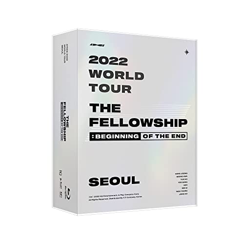 KQ Entertainment [Blu-ray] ATEEZ - ATEEZ The Fellowship : Beginning of The END Seoul Blu-ray +Extra Photocards Set, 152 x 202 x 44 mm von KQ Entertainment