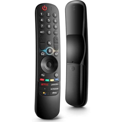 Magic Fernbedienung für L-G Smart TV mit Sprachsteuerung, Bluetooth Sprachfernbedienung ersetzen AN-MR21GA MR22GA MR23GA mit Alexa-Sprach- und Zeigerfunktion Magic Fernbedienung für L-G Smart TV mit Sprachsteuerung, Bluetooth Sprachfernbedienung ersetzen AN-MR21GA MR22GA MR23GA mit Alexa-Sprach- und Zeigerfunktion von KQLHLHDYZ