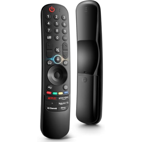 Magic Fernbedienung für L-G Smart TV mit Sprachsteuerung Bluetooth Sprachfernbedienung ersetzen AN-MR21GA MR22GA MR23GA mit Alexa-Sprach- und Zeigerfunktion von KQLHLHDYZ