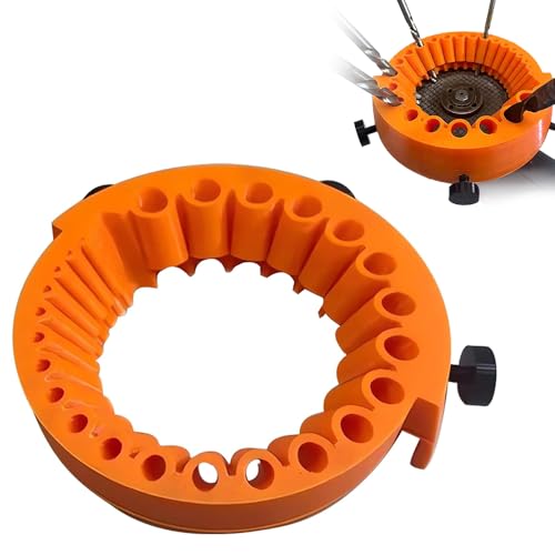 KQWVZ Bohrerschärfer Werkzeug, Drill Bit Sharpening Tool, Bohrer-Schleifvorrichtung, Bohrerschleifer Für Bohrer Von 2-13mm Und 125mm Schleifmaschine, Bohrerschärfgerät Mit Handschuhe von KQWVZ