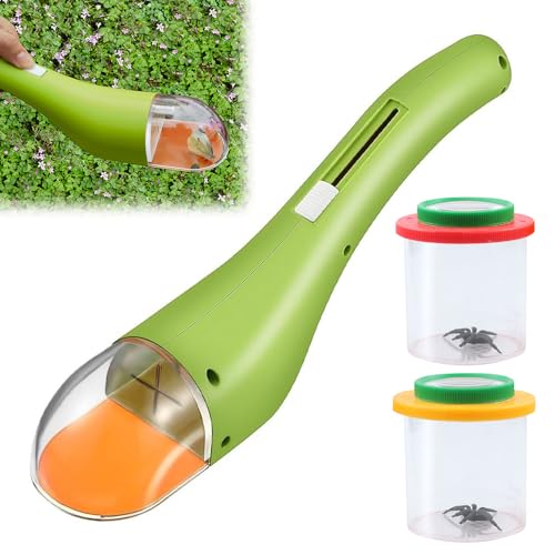 KQWVZ Insektenfänger, 3PCS Insektenfänger Kit Für Kinder, Insektenfänger Lebend und 2PCS Insektenglas Mit Lupe Kinder, Spinnenfanggerät, Schnappi Insektenfänger für Schmetterlinge, Käfer und Spinnen KQWVZ Insektenfänger, 3PCS Insektenfänger Kit Für Kinder, Insektenfänger Lebend und 2PCS Insektenglas Mit Lupe Kinder, Spinnenfanggerät, Schnappi Insektenfänger für Schmetterlinge, Käfer und Spinnen von KQWVZ