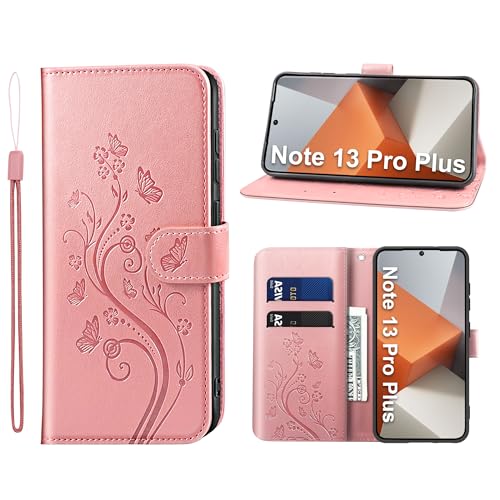 KRAFTCARE Handyhülle Xiaomi Redmi Note 13 Pro Plus Hülle, Redmi Note 13 Pro Plus Hülle mit Kartenfach Geld Slot Ständer Magnetic Closure, Flip Case Leder Schutzhülle Tasche für Redmi Note 13 Pro Plus KRAFTCARE Handyhülle Xiaomi Redmi Note 13 Pro Plus Hülle, Redmi Note 13 Pro Plus Hülle mit Kartenfach Geld Slot Ständer Magnetic Closure, Flip Case Leder Schutzhülle Tasche für Redmi Note 13 Pro Plus von KRAFTCARE