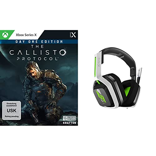 The Callisto Protocol (Day One Edition, 100% uncut) - [Xbox Series X|S] + ASTRO Gaming A20 Wireless Headset Gen 2 für Xbox Series X|S/Xbox One/PC/Mac - White/Green von KRAFTON