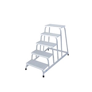 KRAUSE Montagetritt STABILO alu 5 Stufen, H: 140,0 cm KRAUSE Montagetritt STABILO alu 5 Stufen, H: 140,0 cm von KRAUSE