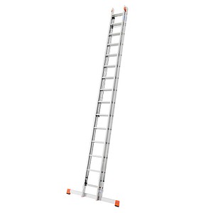 KRAUSE Schiebeleiter MONTO Robilo alu 30 Sprossen, H: 440,0 cm von KRAUSE