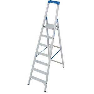 KRAUSE Stehleiter STABILO alu 7 Stufen, H: 250,0 cm von KRAUSE