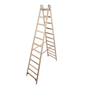KRAUSE Stehleiter STABILO natur 2x 12 Sprossen, H: 335,0 cm KRAUSE Stehleiter STABILO natur 2x 12 Sprossen, H: 335,0 cm von KRAUSE