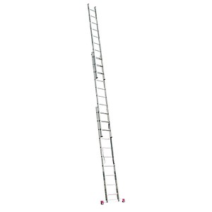 KRAUSE Vielzweckleiter CORDA alu 3x 10 Sprossen, H: 280,0 cm von KRAUSE