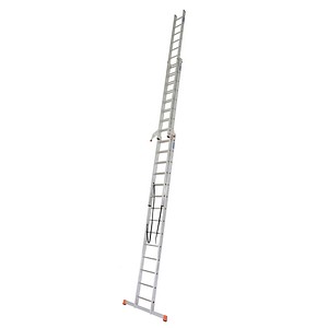 KRAUSE Vielzweckleiter MONTO Tribilo alu 3x 14 Sprossen, H: 412,0 cm von KRAUSE