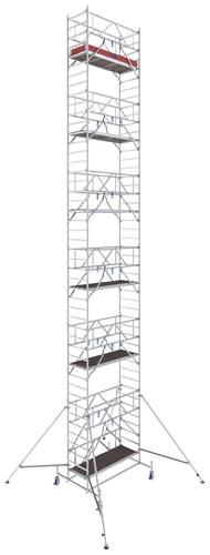 Krause 771117 FahrGerüst Aluminium Rollgerüst fahrbar Arbeitshöhe (max.): 13.40m Silber 330.50kg von KRAUSE