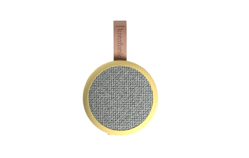 KREAFUNK aGO II Fabric, tragbarer Bluetooth 5.1 – Lautsprecher, True Wireless Stereo, bis zu 10 Stunden Wiedergabezeit, Soft Yellow KREAFUNK aGO II Fabric, tragbarer Bluetooth 5.1 – Lautsprecher, True Wireless Stereo, bis zu 10 Stunden Wiedergabezeit, Soft Yellow von KREAFUNK