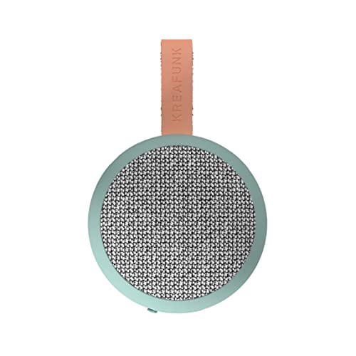 KREAFUNK aGO II Fabric, tragbarer Bluetooth 5.1 – Lautsprecher, True Wireless Stereo, bis zu 10 Stunden Wiedergabezeit, Dusty Green KREAFUNK aGO II Fabric, tragbarer Bluetooth 5.1 – Lautsprecher, True Wireless Stereo, bis zu 10 Stunden Wiedergabezeit, Dusty Green von KREAFUNK
