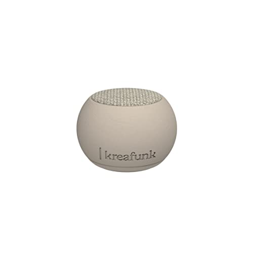 KREAFUNK aGO Stone, Bluetooth Lautsprecher, Ivory Sand von KREAFUNK
