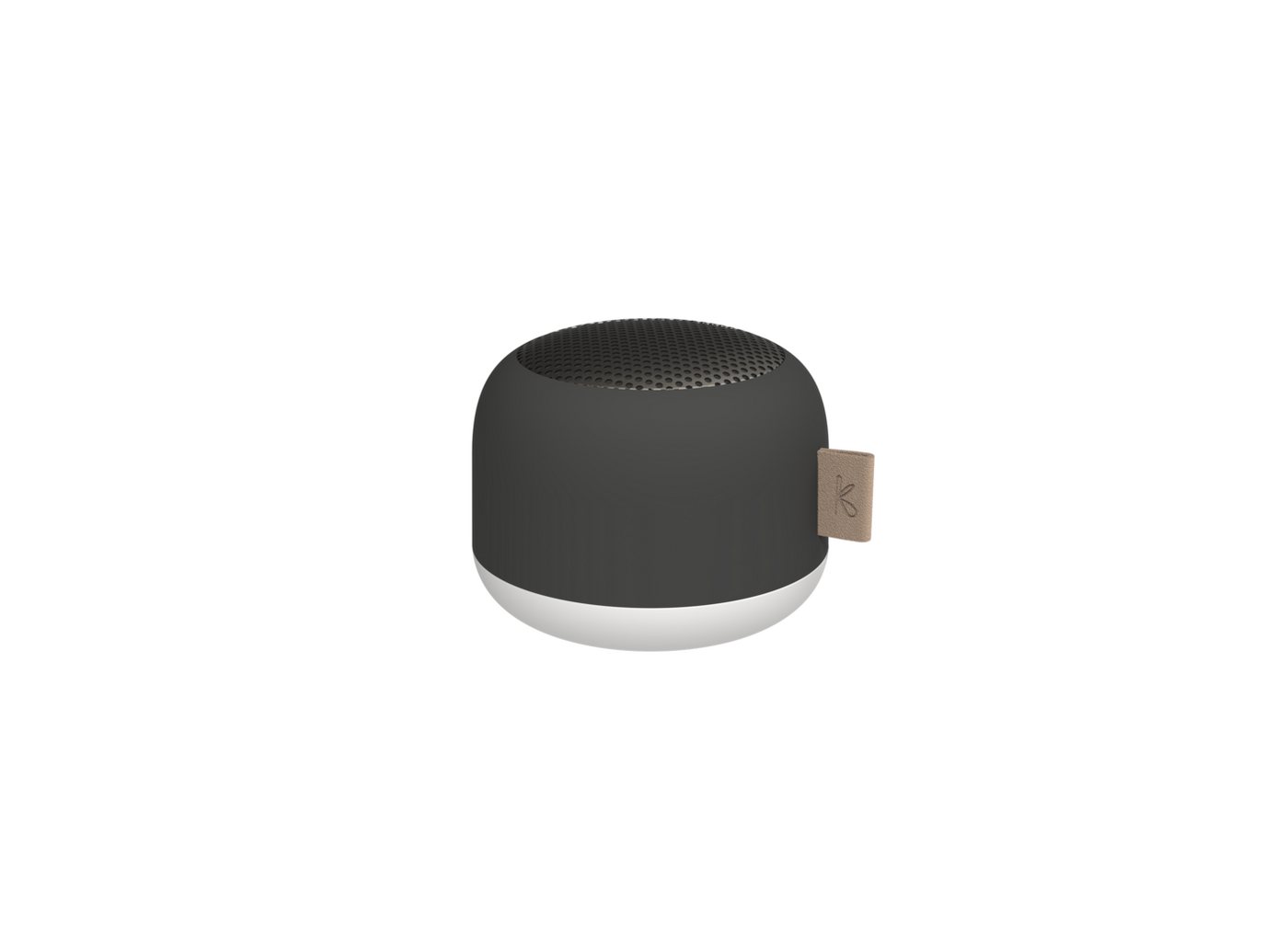 KREAFUNK aLIGHT Bluetooth 5.1 Lautsprecher (magnetisch mit Licht, Stereo Play (TWS), Wasserdicht (IPX5) von KREAFUNK