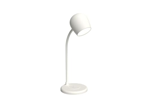 Kreafunk Ellie 3-in-1: Lampe, Bluetooth Lautsprecher und kabelloses Ladegerät, White von KREAFUNK