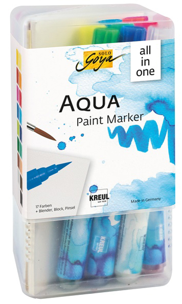 KREUL Aqua Paint Marker SOLO Goya, Powerpack XXL von KREUL