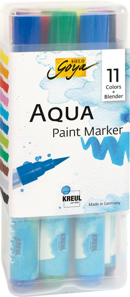 KREUL Aqua Paint Marker SOLO Goya, Powerpack von KREUL
