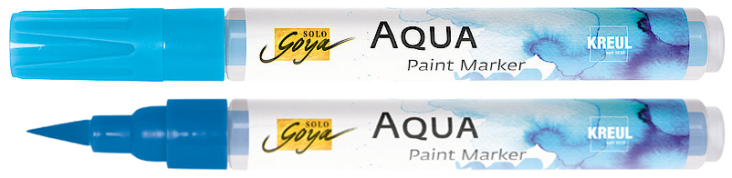 KREUL Aqua Paint Marker SOLO Goya, olivgrün von KREUL