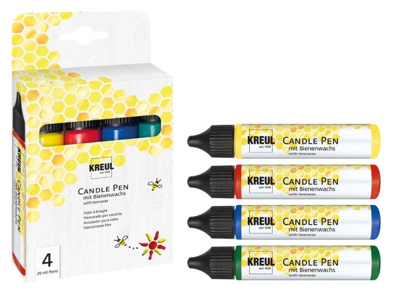 KREUL Candle Pen, 4er-Set von KREUL