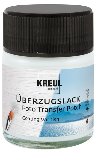 KREUL Foto Transfer POTCH Überzugslack, glänzend, 50 ml von KREUL