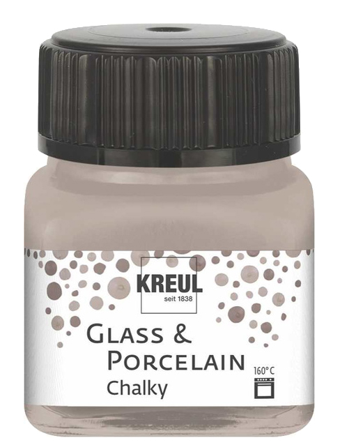 KREUL Glas- und Porzellanfarbe Chalky, Noble Nougat von KREUL