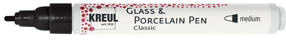 KREUL Glass & Porcelain Pen Classic, cognac von KREUL