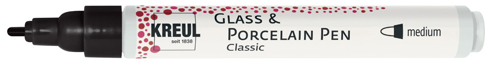 KREUL Glass & Porcelain Pen Classic, royalblau von KREUL