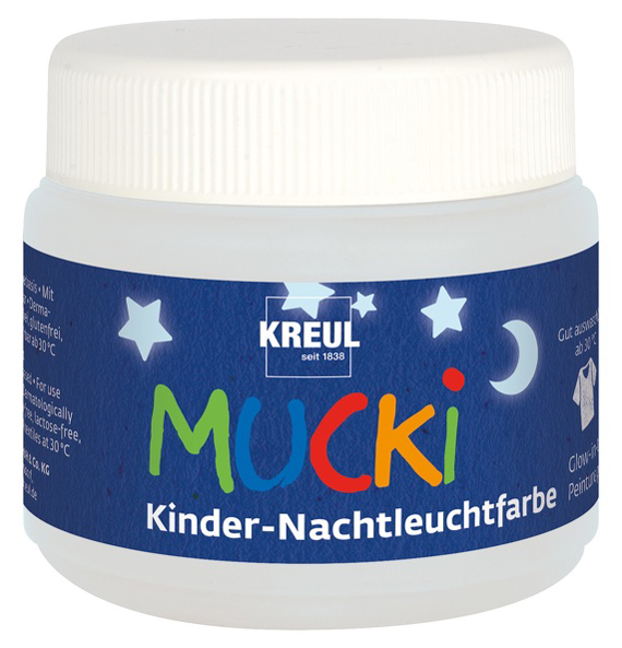 KREUL Kinder-Nachtleuchtfarbe , MUCKI, , 150 ml von KREUL