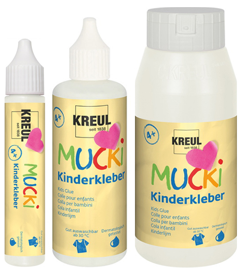 KREUL Kinderkleber , MUCKI, , 750 ml Flasche von KREUL