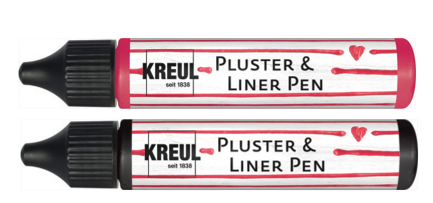 KREUL Pluster & Liner Pen, 29 ml, white cotton von KREUL