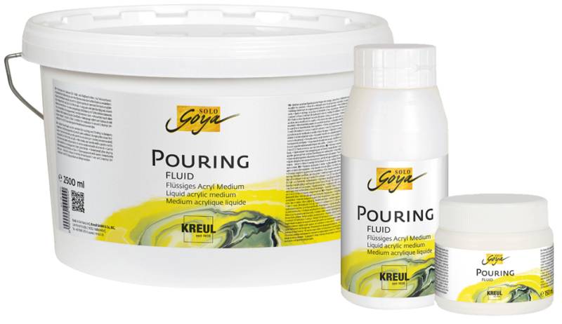 KREUL SOLO Goya Pouring Fluid, 2,5 Liter Eimer von KREUL
