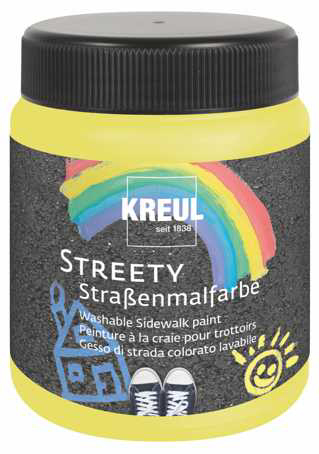 KREUL Straßenmalfarbe STREETY, badelatschenblau, 200 ml von KREUL