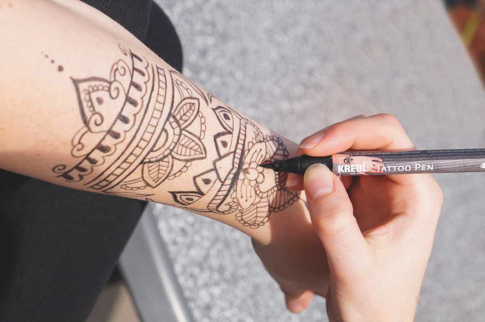 KREUL Tattoo Pen, blau von KREUL