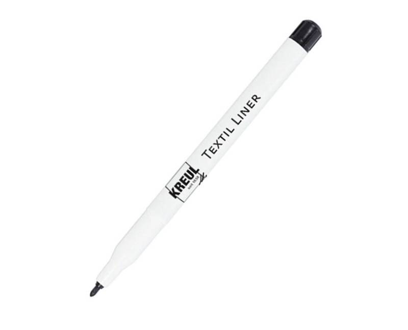 KREUL Textilmarker 1.0 - 2.0 mm Schwarz von KREUL