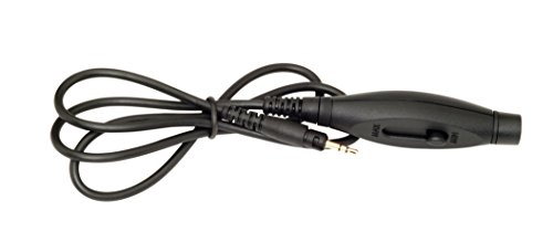 KRK KNS In-Line Lautstärkeregler Kabel für KNS 6400 und 8400 Kopfhörer schwarz 28" von KRK